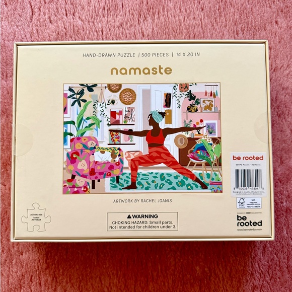 Be rooted (by Hobbry) Namaste 500 piece puzzle - Picture 2 of 5